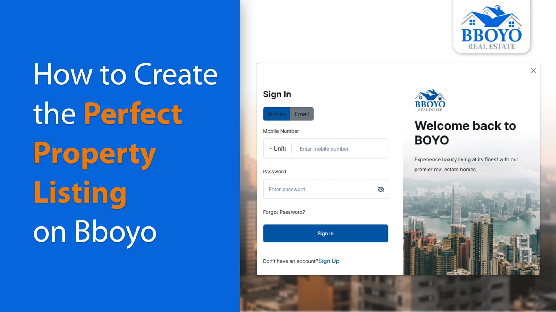 How to Create the Perfect Property Listing on Bboyo