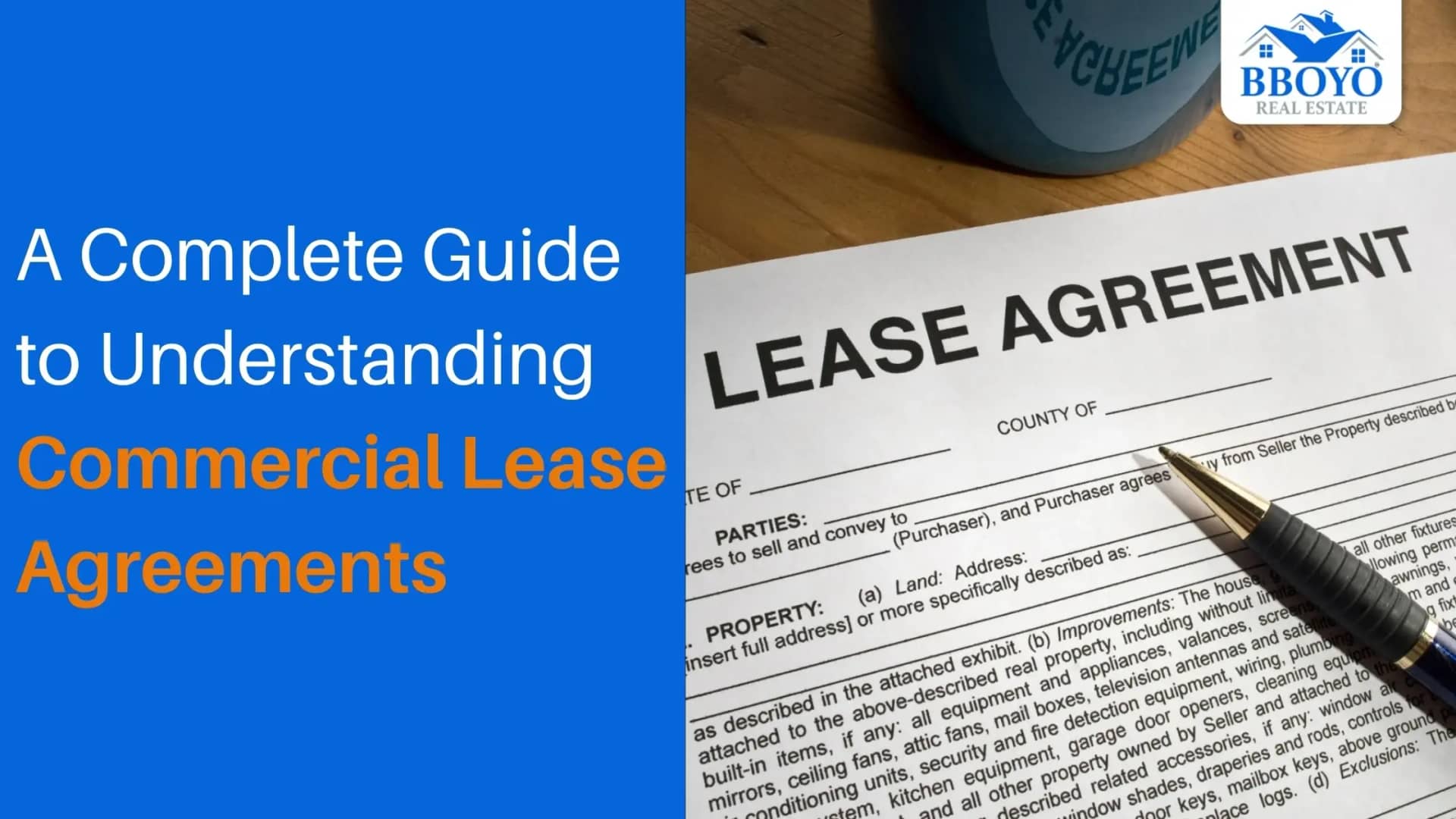 A Complete Guide to Understanding Commercial Lease Agreements