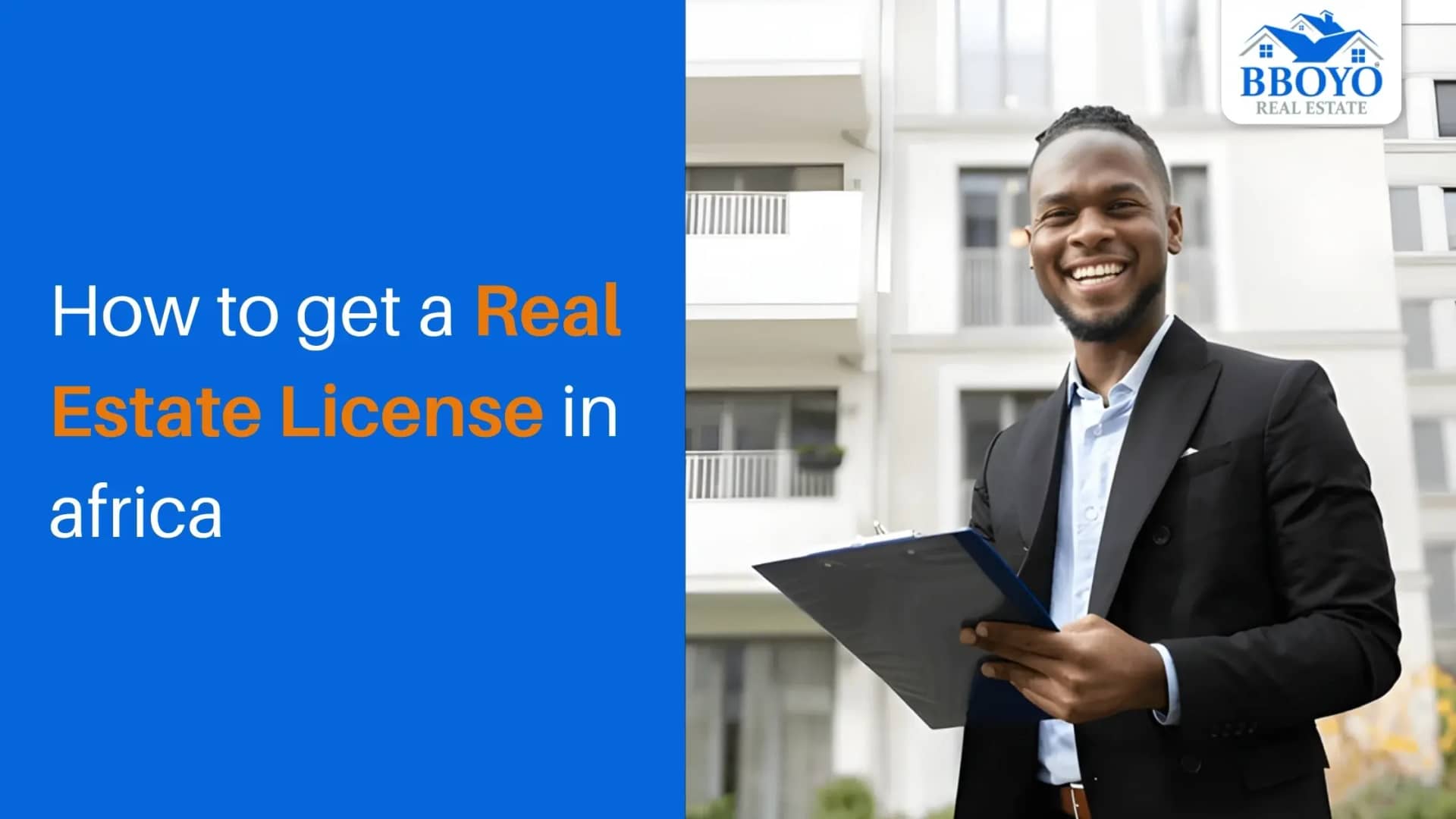 How to get a real estate license in africa​