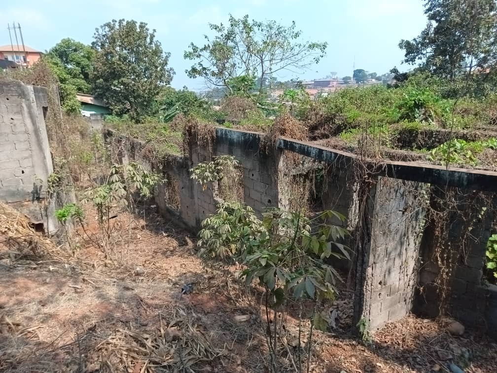 Plot Area and an uncompleted building with a hospital plan — photo 2