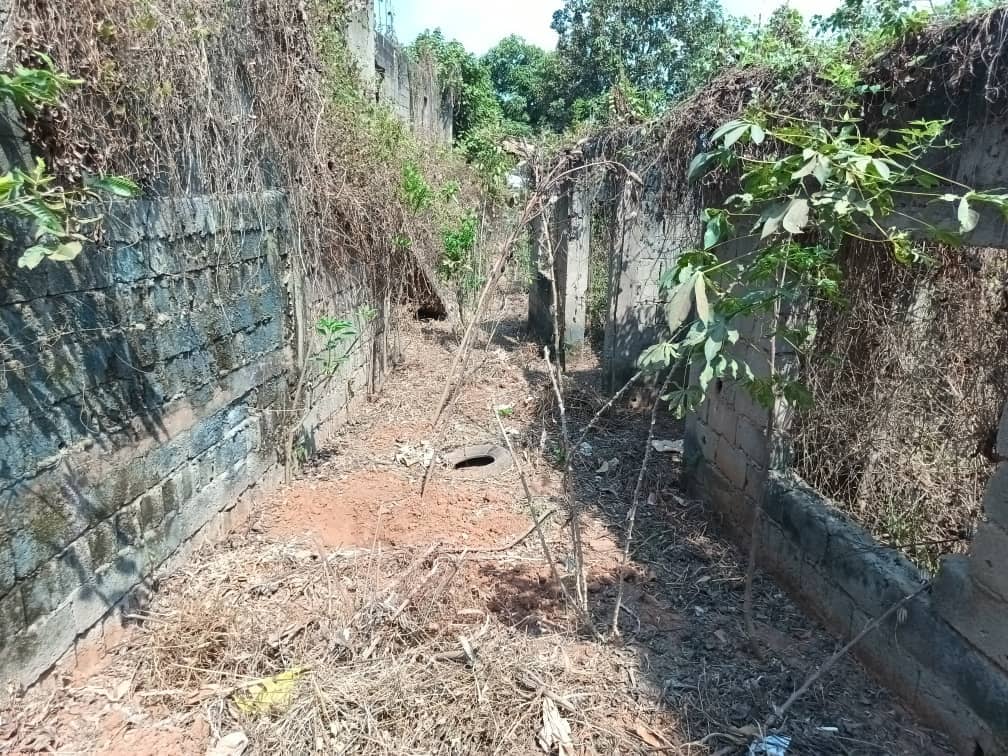Plot Area and an uncompleted building with a hospital plan — photo 3