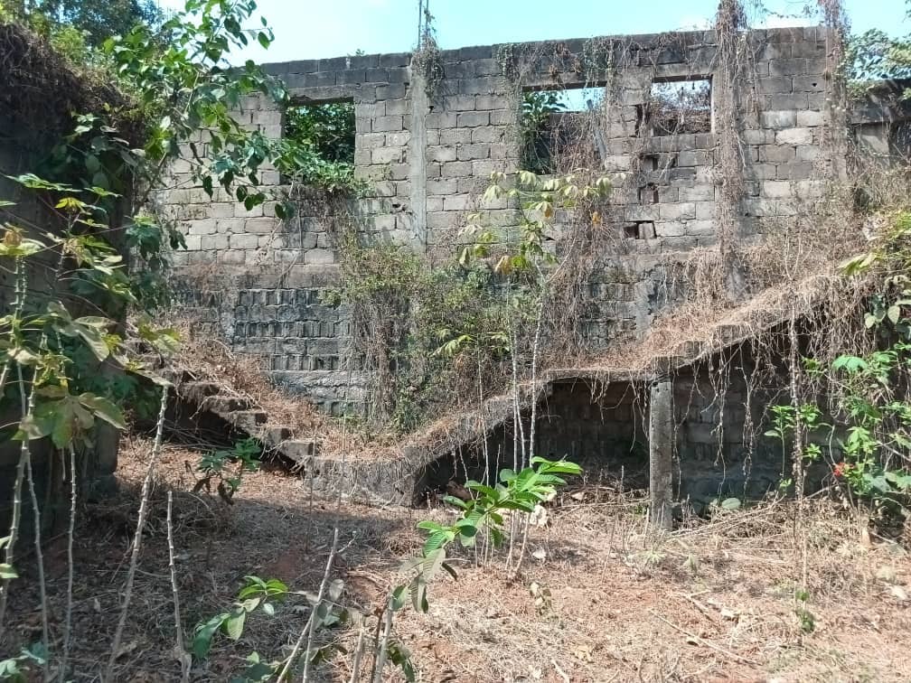 Plot Area and an uncompleted building with a hospital plan — photo 5