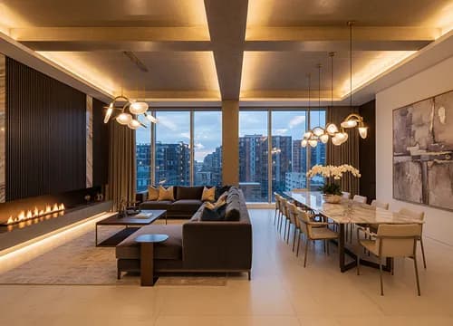 Luxury living space